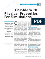 Don’t Gamble With Physical Properties for Simulations - Carlson (1996)