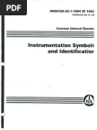 ISA S5 1 Instrumentation Symbols and Identification