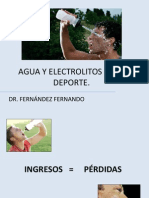 Agua y Electrolitos