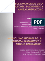 Metabolismo Anormal de La Glucosa