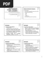 Desenvolvimento Humano – 01 - Gestação, Parto e Puerpério