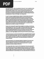 May 2013 Clery Complaint Statements