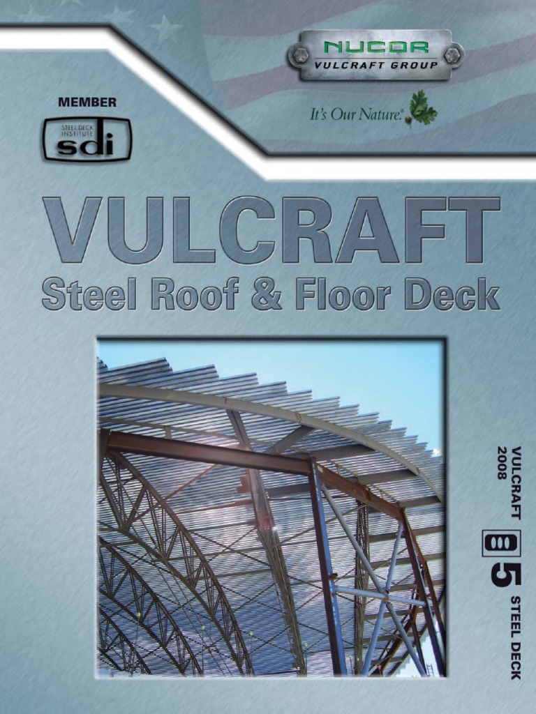 Vulcraft Steel Deck Framing (Construction) Welding