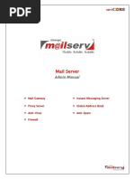 Mail Server: Admin Manual