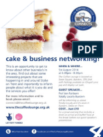 Coffe Lounge Networking Flyer