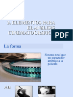 LA FORMA EN EL CINE