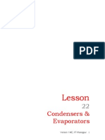 R&AC Lecture 22 Condensors and Evaporators