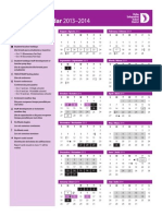 2013-2014 Student Calendar