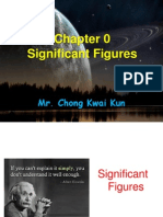 Significant Figures: Mr. Chong Kwai Kun