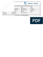 BSNL receipt for payment of bills and demand notes