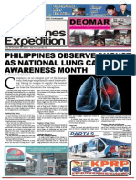 Philippines Observe August As National Lung Cancer Awareness Month