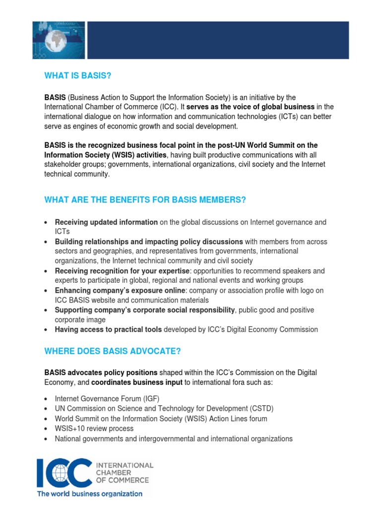 BASIS Initiative Overview and Benefits | PDF | Information Age | Public ...