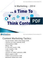 Content Marketing - 2014