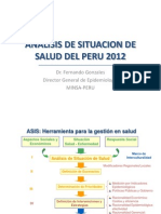 1clase - anlisis de situacin de salud en el per 2012