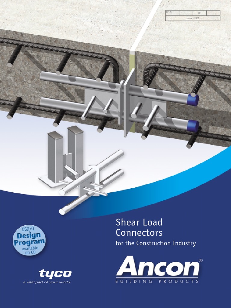 Shear Load Connectors for the Construction Industry