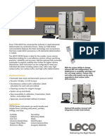 Carbon/Sulfur Series: Standard Features