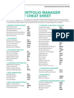 EQPM and Analyst Cheat Sheet