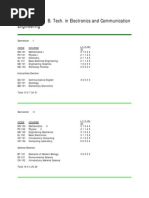 b Tech Syllabus