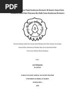 Download Kualitas Pelayanan Pajak Kendaraan Bermotor Di Kantor Samsat Kota  Surakarta Studi Pada Pelayanan Bea Balik Nama Kendaraan Bermotor by Muhammad Danil Ahlam Al-thaf SN235613975 doc pdf