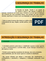 Introdução à Segurança do Trabalho: Fatores de Risco e Prevenção de Acidentes