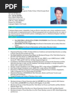 Faraz CV English | PDF | Design | Civil Engineering