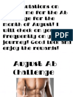 August Abs Challenge