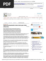 Folha Online - Cotidiano - Falta de Saneamento Mata Mais Que Crime - 16-07-2000