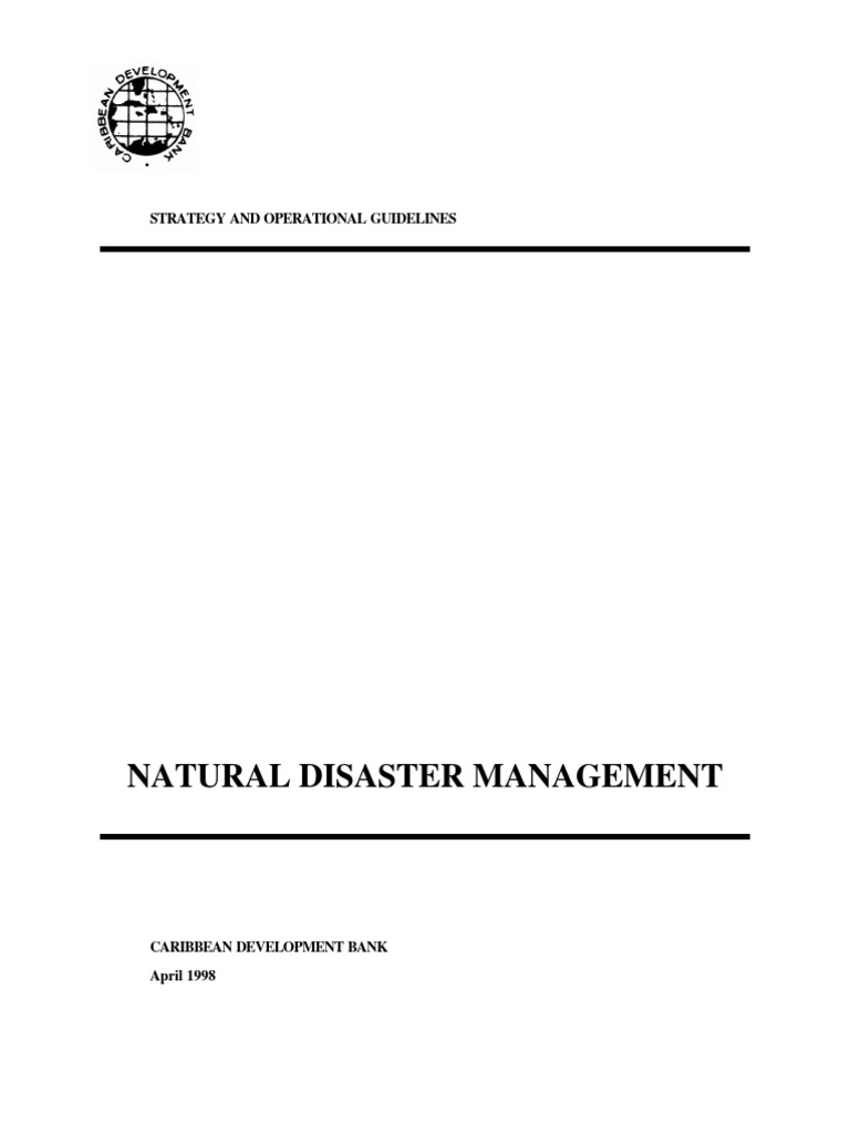 Novo Natural Disaster Management | PDF | Emergency Management | Earthquakes