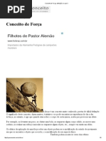 Conceito de Força