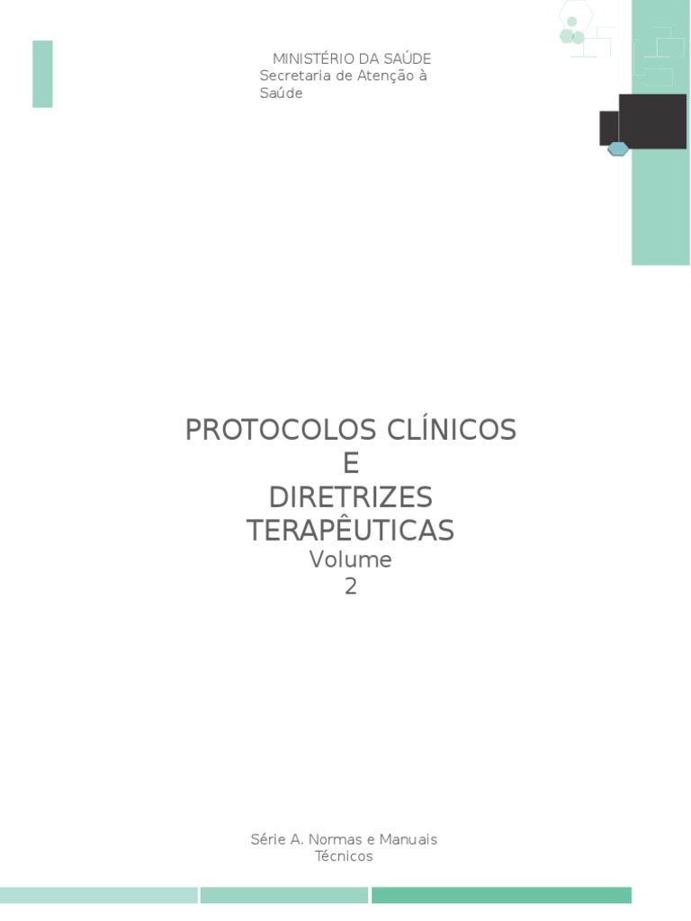 Protocolos Clinicos Diretrizes Terapeuticas v2 | PDF | Farmacêutico ...