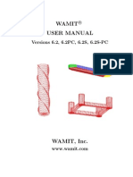 Manual Wamit