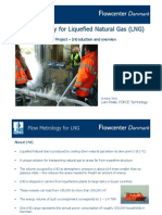 Flow Metrology For LNG 2011