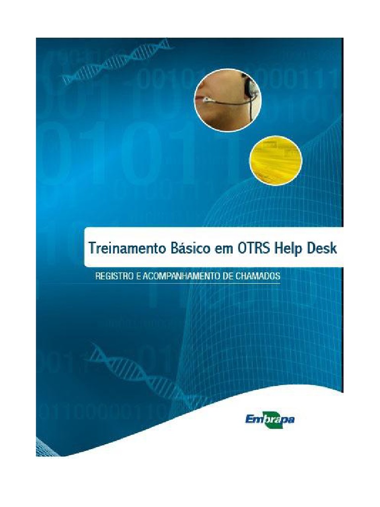 Apostila Do Treinamento Basico No OTRS V2 | PDF | Itil | Informática