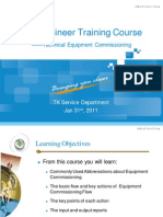 09 Site Engineer Training Course - Technical Equipment Commissioning