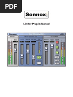 Sonnox Manual PDF