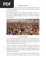 A Relacao Brasil e China