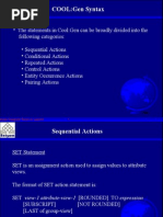 CoolGen - Syntax