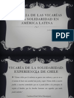 Historia de Las Vicarías de La Solidaridad En