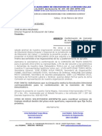 SINDICATO DE AUXILIARES DE EDUCACION DEL CALLAO PRESENTA PLIEGO DE RECLAMOS 2014