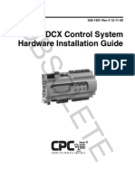 DCX Control System Hardware Installation Guide: O B S O L E T E