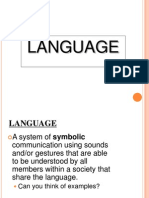 Language and Communication