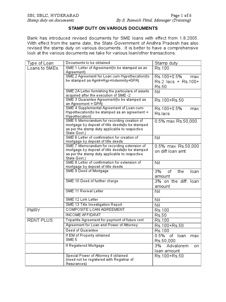 patent assignment stamp duty