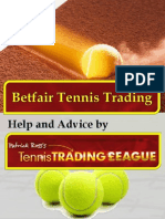 Betfair Tennis Trading Help and Advice PDF