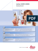 Leica GS09 GNSS Datasheet