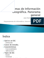 Sistemas de Informacion Geografica Panorama