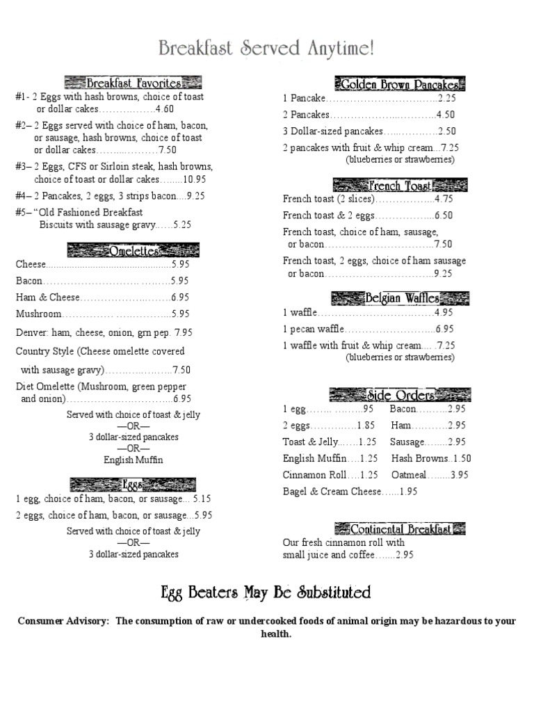 Stacknsteak Menu 08012014 | PDF | Sports & Recreation | Home & Garden