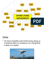 Other Living Movements: Dive Slide Lope Fly Jog Swoop