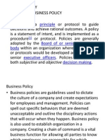 Policy Definitiongbdfer
