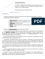 Factores en La Formacion Del Suelo PDF