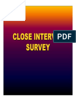 Close Interval Survey (Read-Only)